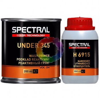 Кислотный грунт, реактивный Novol Spektral 345, 0,2л + отвердитель 0,2 л