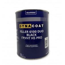 Акриловый грунт для авто Dyna 6100 DUO Черный 3 л (без отвердителя)