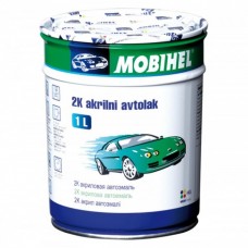 MOBIHEL Акриловая Автоэмаль 2К Снежно-Белая 202, 0,75л