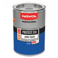 Акриловий грунт для авто Novol PROTECT 310 4+1, сірий, 1 л (без затверджувача)