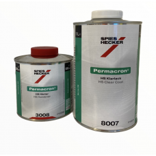  Spies Hecker Лак Permafast HS 8007, 1л + отвердитель Permafast HS Hardener 3008 normal, 0,5л 
