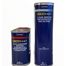 Лак акриловый бесцветный Dyna HS 6000  Medium, 1л + отв. 0,5л 